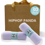 Bamboo Baby Washcloths - 2 Layer Soft Absorbent Bamboo Towel - Newborn Bath Face Towel - Natural Baby Wipes for Delicate Skin - Baby Registry as Shower(6 Pack)